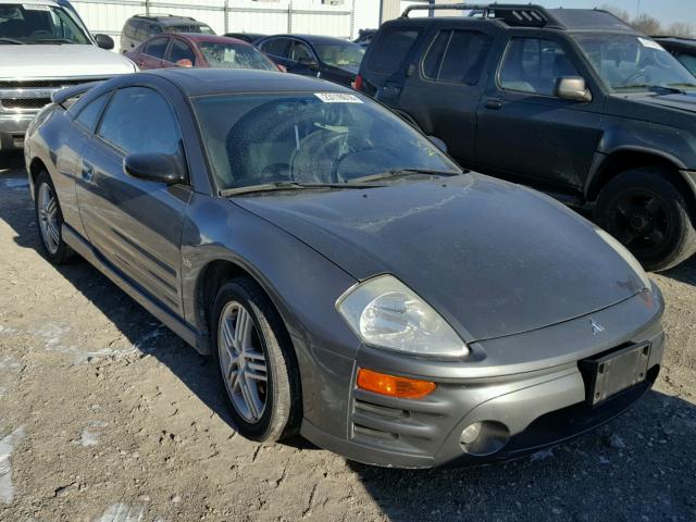 4A3AC84HX4E083744 - 2004 MITSUBISHI ECLIPSE GT GRAY photo 1