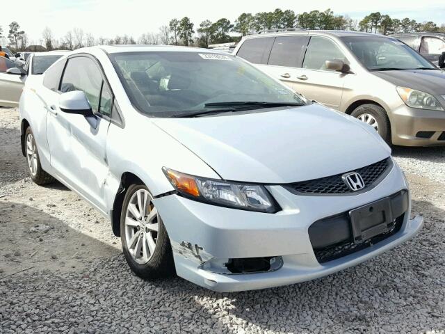 2HGFG3B01CH517619 - 2012 HONDA CIVIC EXL BLUE photo 1