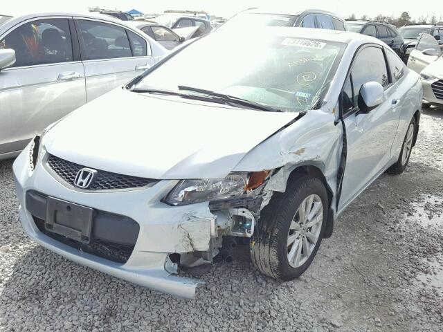 2HGFG3B01CH517619 - 2012 HONDA CIVIC EXL BLUE photo 2