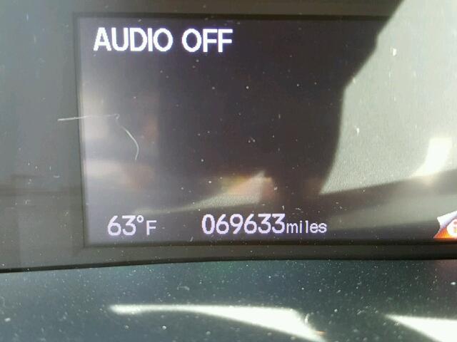 2HGFG3B01CH517619 - 2012 HONDA CIVIC EXL BLUE photo 8