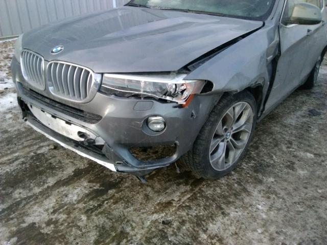 5UXWX9C58G0D92657 - 2016 BMW X3 XDRIVE2 Серый фото 9