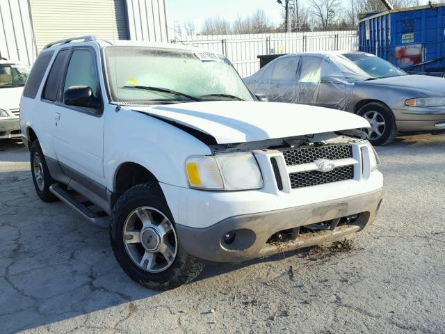 1FMYU60E83UB17257 - 2003 FORD EXPLORER S WHITE photo 1
