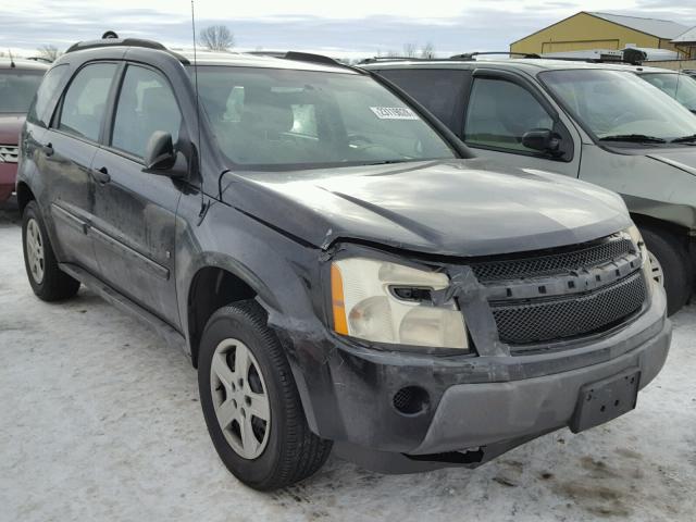 2CNDL23FX66151590 - 2006 CHEVROLET EQUINOX LS BLACK photo 1