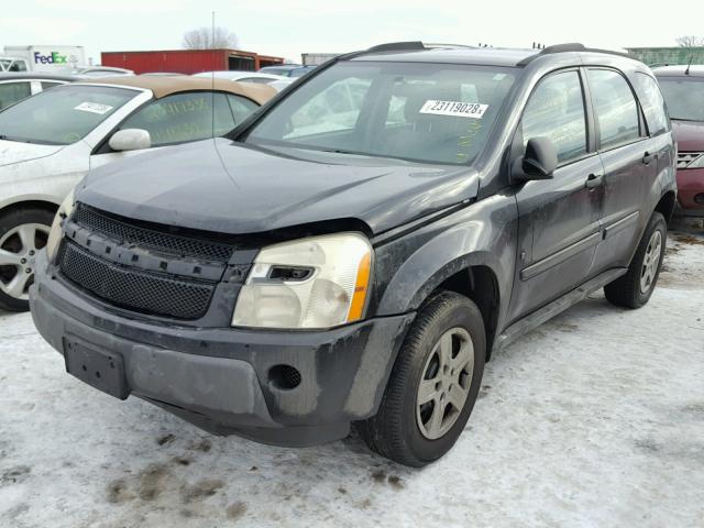 2CNDL23FX66151590 - 2006 CHEVROLET EQUINOX LS BLACK photo 2