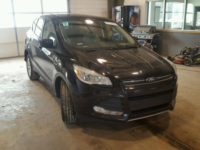 1FMCU0GX8EUD13765 - 2014 FORD ESCAPE SE BLACK photo 1