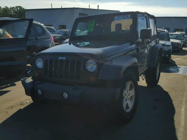 1C4AJWAG5CL203128 - 2012 JEEP WRANGLER S BLACK photo 2