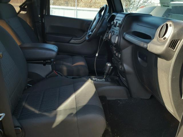 1C4AJWAG5CL203128 - 2012 JEEP WRANGLER S BLACK photo 5