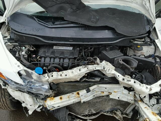 JHMZE2H77CS005838 - 2012 HONDA INSIGHT EX WHITE photo 7