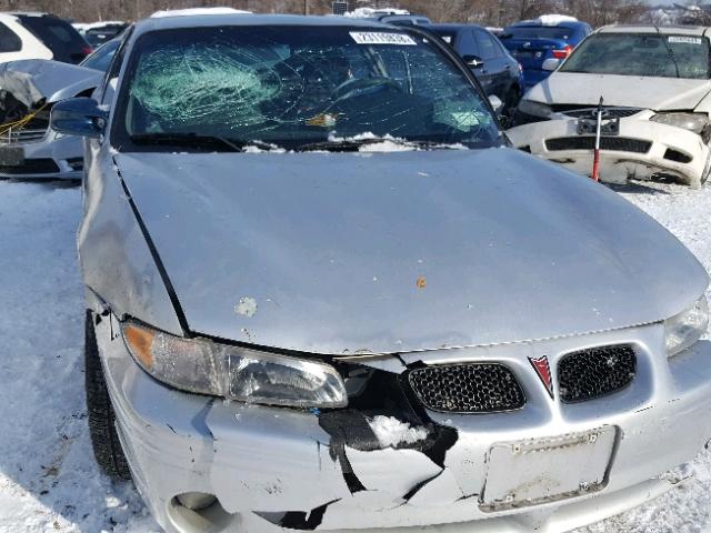 1G2WK52J52F228751 - 2002 PONTIAC GRAND PRIX GRAY photo 10