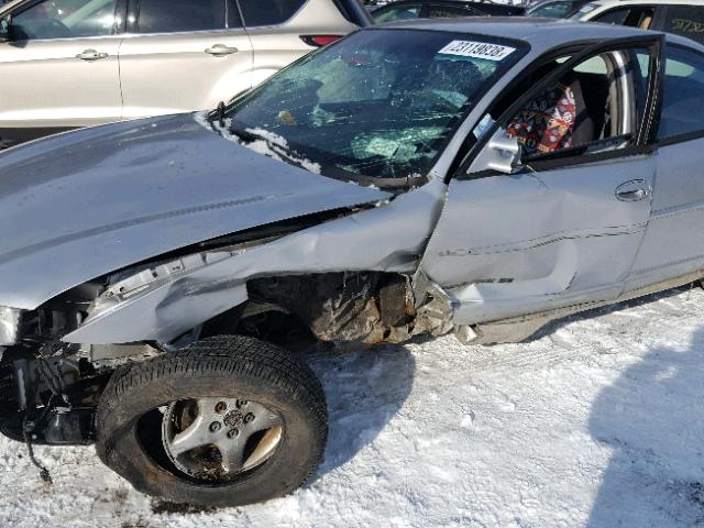 1G2WK52J52F228751 - 2002 PONTIAC GRAND PRIX ნაცრისფერი ფოტო 9