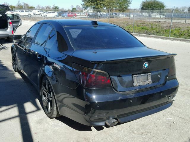 WBANB53517CP07778 - 2007 BMW 550 I BLACK photo 3