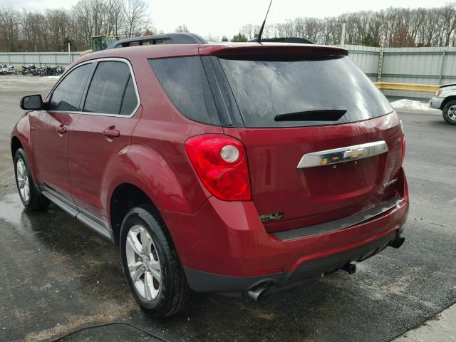 2GNFLDE59C6316674 - 2012 CHEVROLET EQUINOX LT RED photo 3