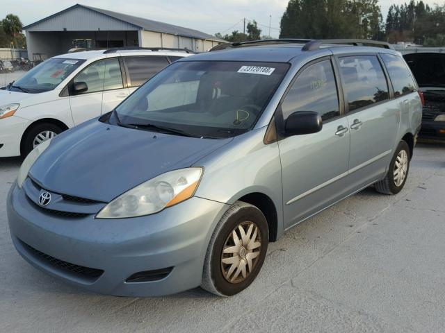 5TDZA23C86S566208 - 2006 TOYOTA SIENNA CE BLUE photo 2