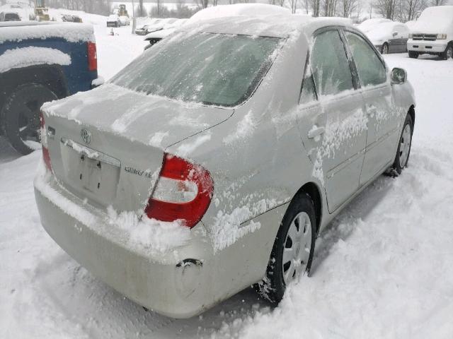 4T1BE32K13U697441 - 2003 TOYOTA CAMRY LE SILVER photo 4