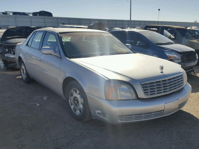 1G6KD54YXYU288983 - 2000 CADILLAC DEVILLE SILVER photo 1