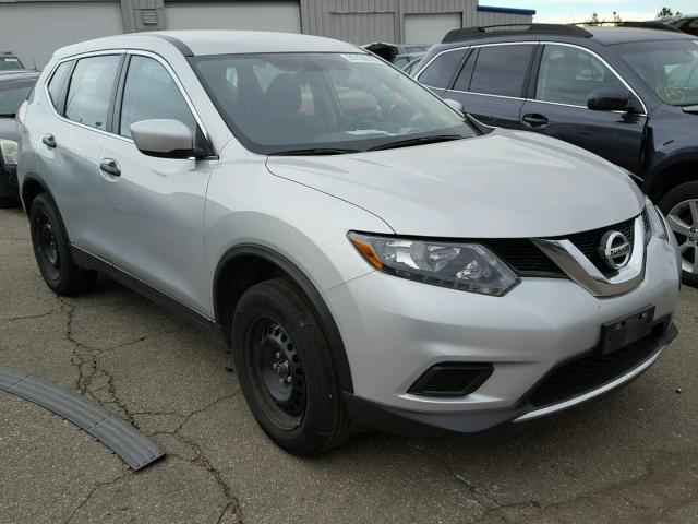 5N1AT2MV9GC737019 - 2016 NISSAN ROGUE S SILVER photo 1