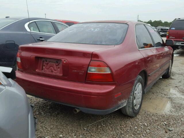 JHMCD5632SC059471 - 1995 HONDA ACCORD LX BURGUNDY photo 4