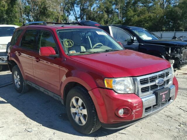 1FMCU0E78AKA33000 - 2010 FORD ESCAPE LIM RED photo 1