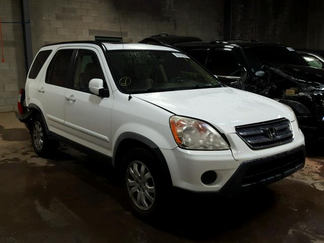 JHLRD78916C027984 - 2006 HONDA CR-V SE WHITE photo 1