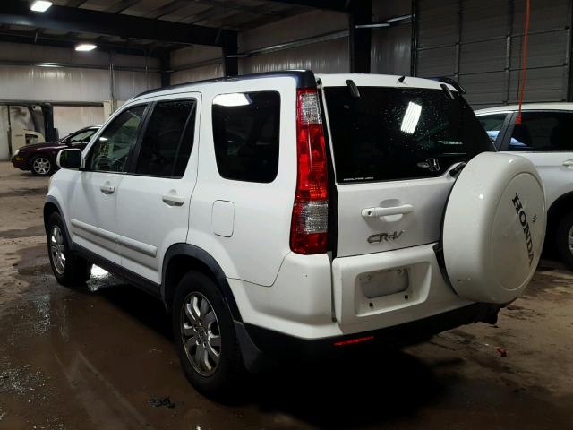 JHLRD78916C027984 - 2006 HONDA CR-V SE WHITE photo 3