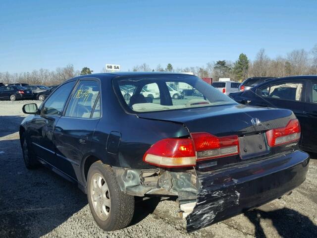 1HGCG66801A010453 - 2001 HONDA ACCORD EX GREEN photo 3