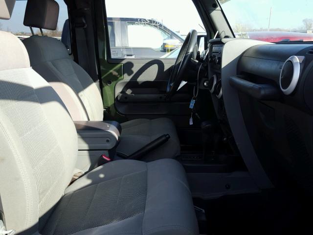 1J4FA54188L567052 - 2008 JEEP WRANGLER S 绿色 照片 5