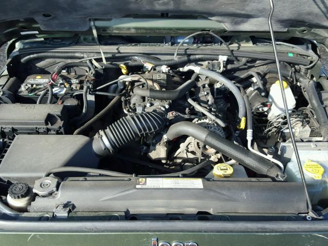 1J4FA54188L567052 - 2008 JEEP WRANGLER S 绿色 照片 7