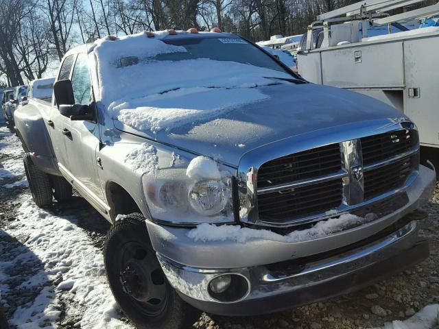 3D7MX48A27G799826 - 2007 DODGE RAM 3500 S SILVER photo 1