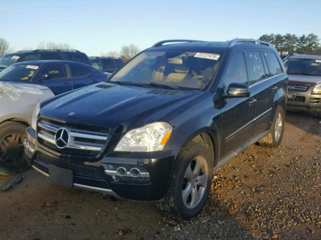 4JGBF7BE5BA732948 - 2011 MERCEDES-BENZ GL 450 4MA BLACK photo 2