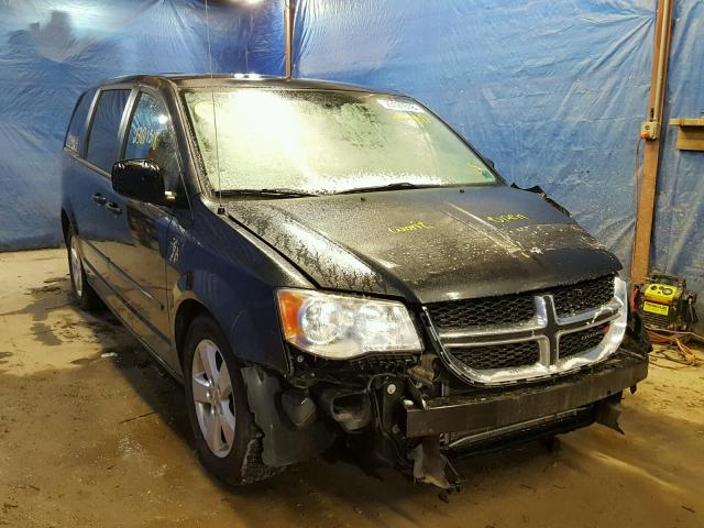 2C4RDGBG6DR740162 - 2013 DODGE GRAND CARA BLUE photo 1