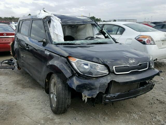 KNDJN2A27F7150107 - 2015 KIA SOUL BLACK photo 1