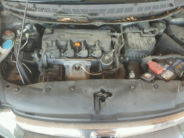 1HGFA16887L075906 - 2007 HONDA CIVIC EX ოქროსფერი ფოტო 7