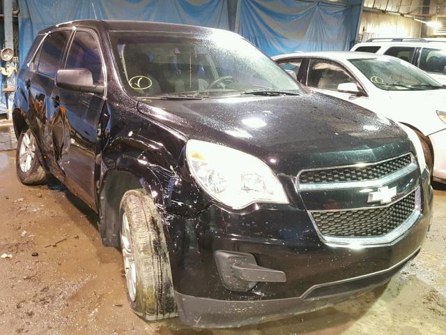 2CNALBEW8A6256377 - 2010 CHEVROLET EQUINOX LS BLACK photo 1