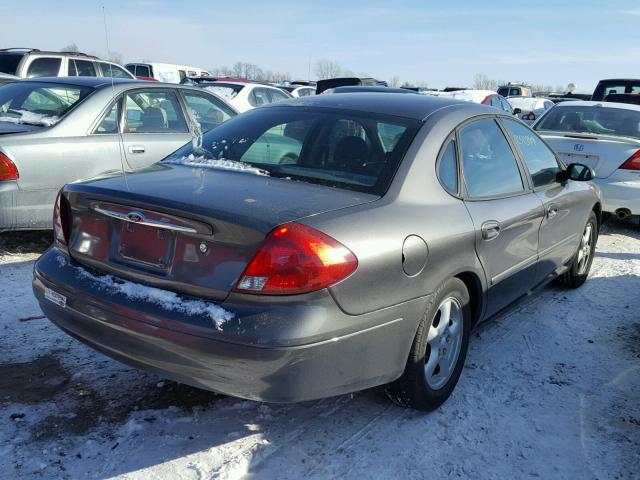 1FAFP53U83G119661 - 2003 FORD TAURUS SE GRAY photo 4