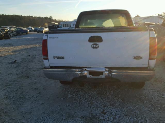 1FTDX1768VND40407 - 1997 FORD F150 WHITE photo 9