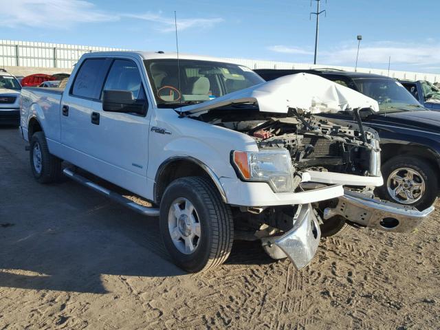 1FTFW1ET5CFC12413 - 2012 FORD F150 SUPER WHITE photo 1