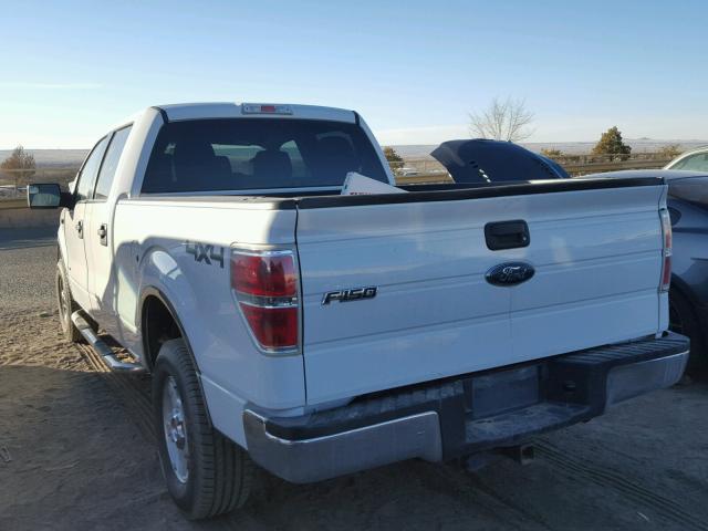 1FTFW1ET5CFC12413 - 2012 FORD F150 SUPER WHITE photo 3