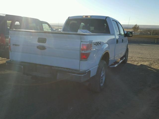 1FTFW1ET5CFC12413 - 2012 FORD F150 SUPER WHITE photo 4