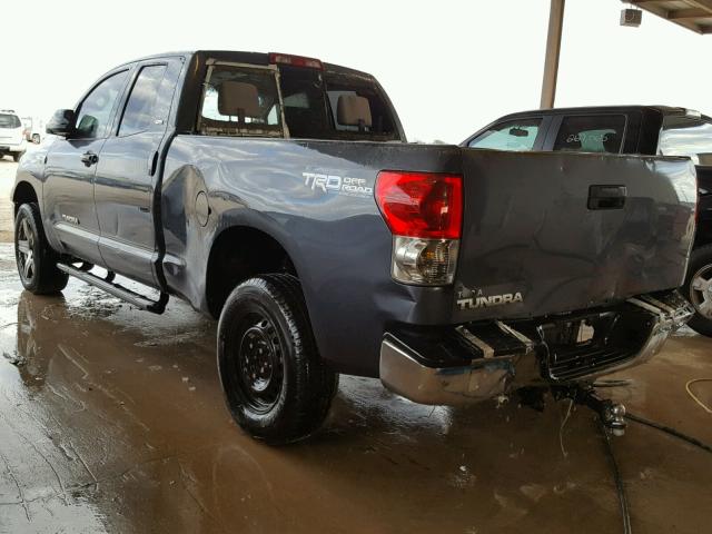 5TFRV54197X028728 - 2007 TOYOTA TUNDRA DOU GRAY photo 3