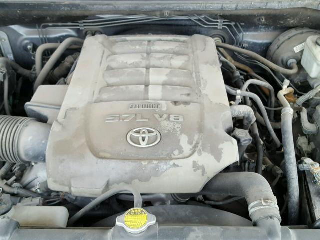 5TFRV54197X028728 - 2007 TOYOTA TUNDRA DOU GRAY photo 7