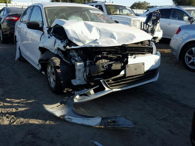 3VW2K7AJ8EM323510 - 2014 VOLKSWAGEN JETTA BASE 白色 照片 1