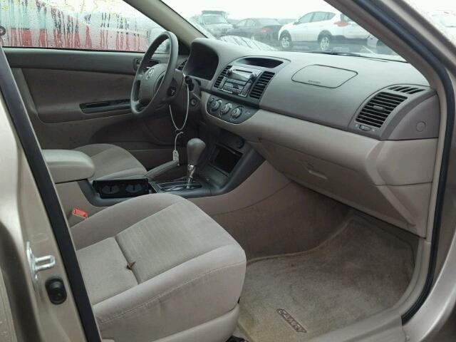 4T1BF32K26U113274 - 2006 TOYOTA CAMRY LE BEIGE photo 5