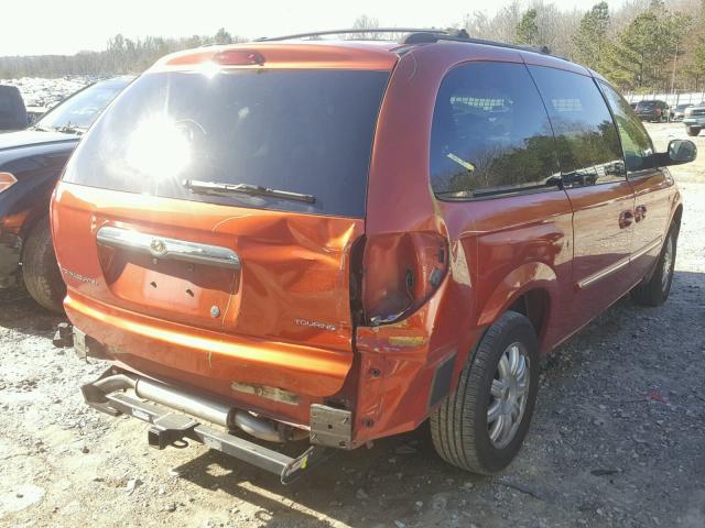 2A4GP54L86R728508 - 2006 CHRYSLER TOWN & COU ORANGE photo 4