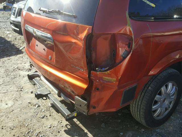 2A4GP54L86R728508 - 2006 CHRYSLER TOWN & COU ORANGE photo 9