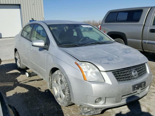 3N1AB61E98L658607 - 2008 NISSAN SENTRA 2.0 SILVER photo 1