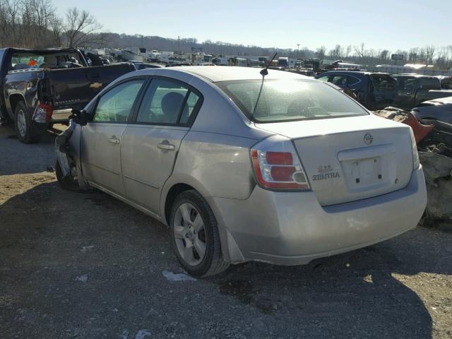 3N1AB61E98L658607 - 2008 NISSAN SENTRA 2.0 SILVER photo 3