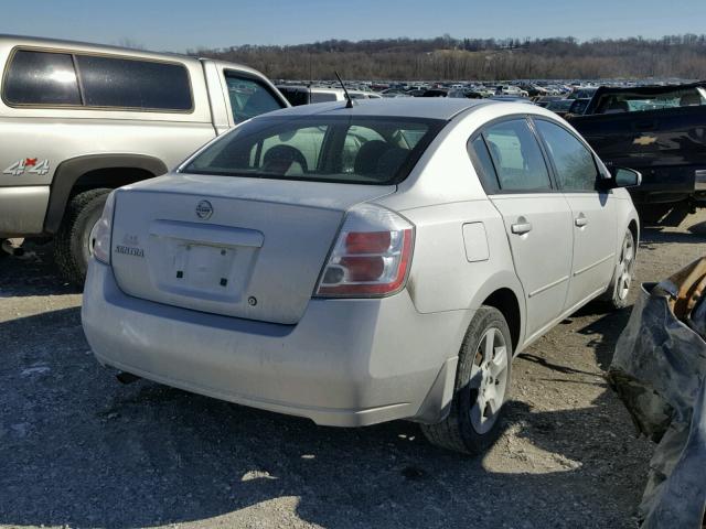 3N1AB61E98L658607 - 2008 NISSAN SENTRA 2.0 SILVER photo 4