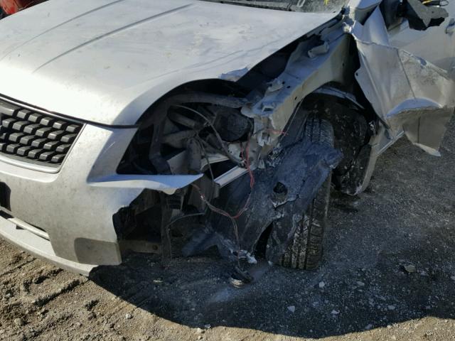 3N1AB61E98L658607 - 2008 NISSAN SENTRA 2.0 SILVER photo 9