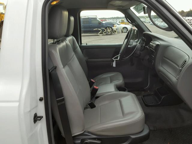 1FTKR1AD6APA17240 - 2010 FORD RANGER WHITE photo 5