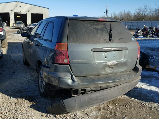 2C4GM48L15R344961 - 2005 CHRYSLER PACIFICA BLUE photo 3